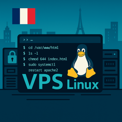 خرید سرور مجازی لینوکس فرانسه با لوکیشن پاریس و سیستم‌عامل‌های محبوب