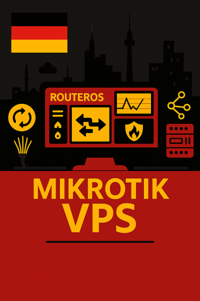 خرید سرور مجازی میکروتیک آلمان با RouterOS و آی‌پی اروپایی در دیتاسنتر فرانکفورت OVH